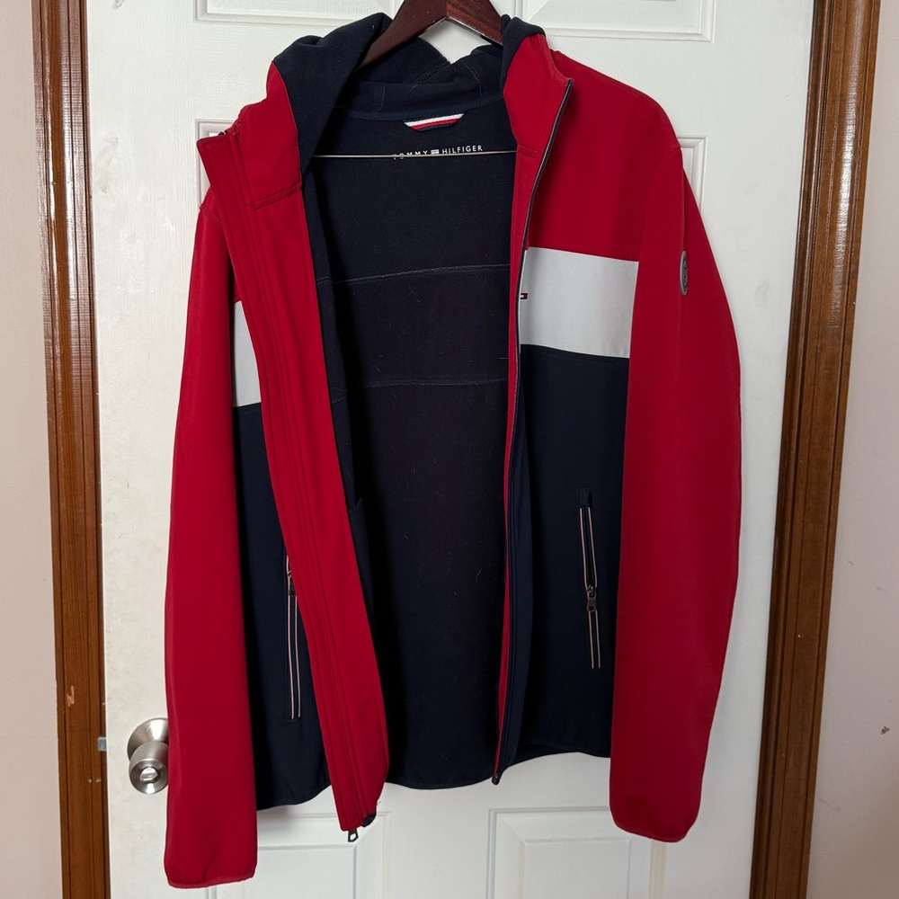 Tommy Hilfiger Colorblock Zip-up hoodie Jacket XXL